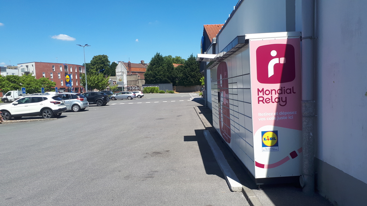 Locker Lidl Haubourdin, 81 81 Rue Albert Vanderhaeghen, 59320 Haubourdin
