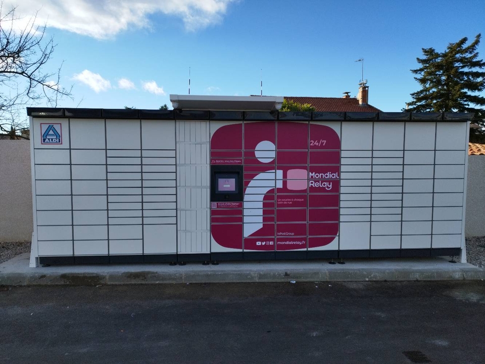Locker 24/7 Aldi Ales, Ancien Chemin de Mons, 30100 Alès