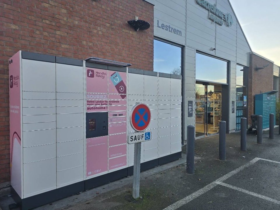 Locker 24/7 Carrefour Express, 360 360 Route de Béthune, 62136 Lestrem