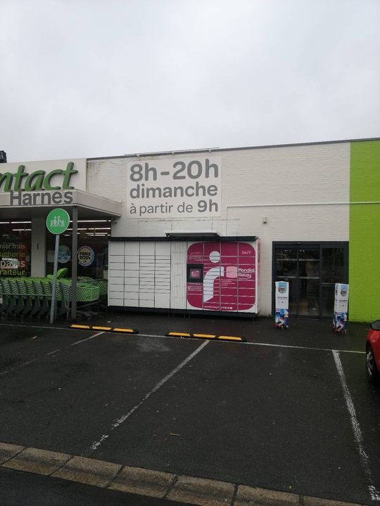 Locker 24/7 Carrefour Contact 62440 Harnes, 21 21 Rue des Fusillés, 62440 Harnes