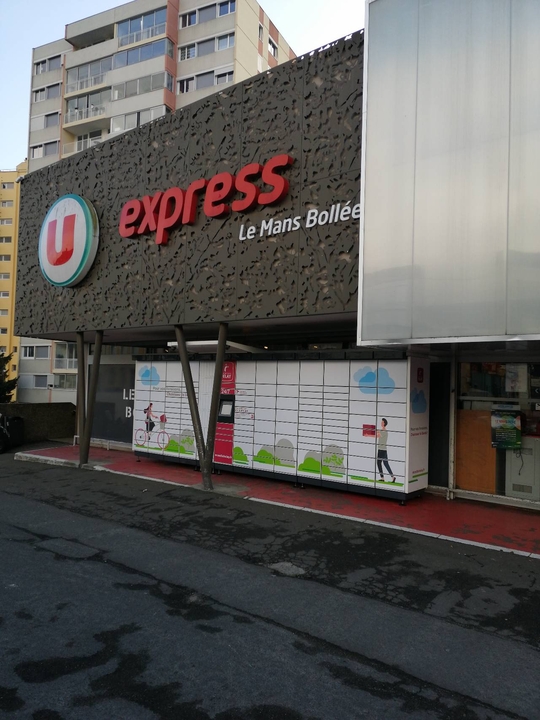 Locker 24/7 U Express le Mans, 154 Avenue Bollée, 72100 Le Mans