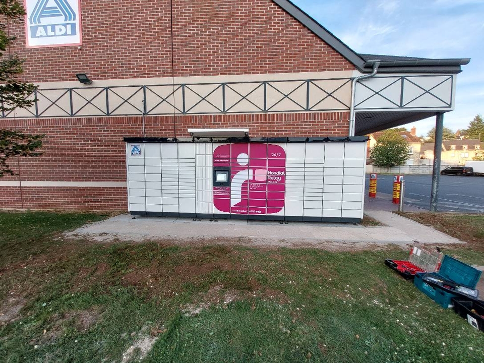 Locker 24/7 Aldi 14100 Lisieux, 9 9bis Boulevard Nicolas Oresme, 14100 Lisieux