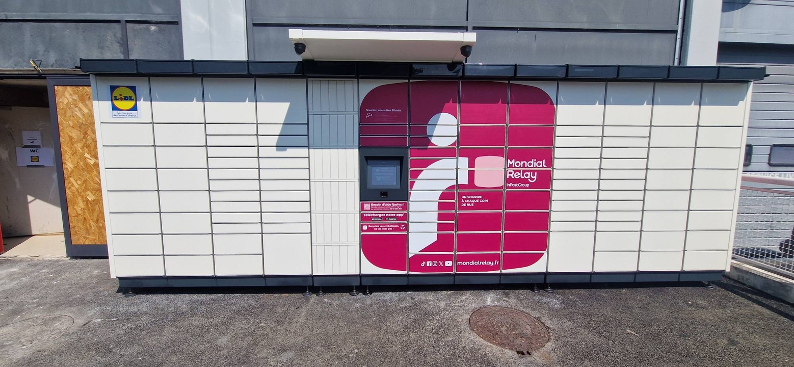Locker Lidl 24/7, 287 287 Rue de la Chaudanne, 73600 Moûtiers