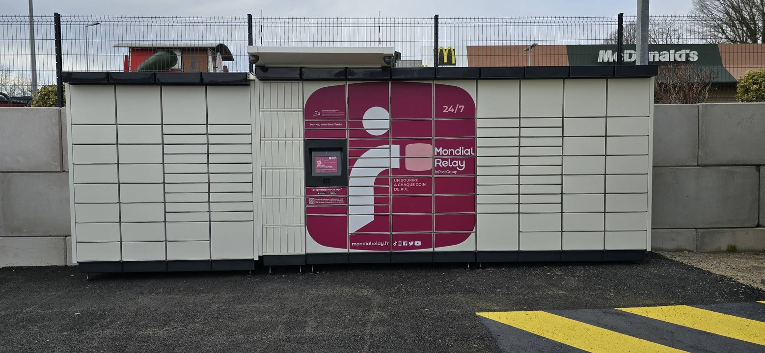 Locker 24/7 Aldi St Yrieix la Perche, 10 Route de Limoges, 87500 Saint-Yrieix-la-Perche