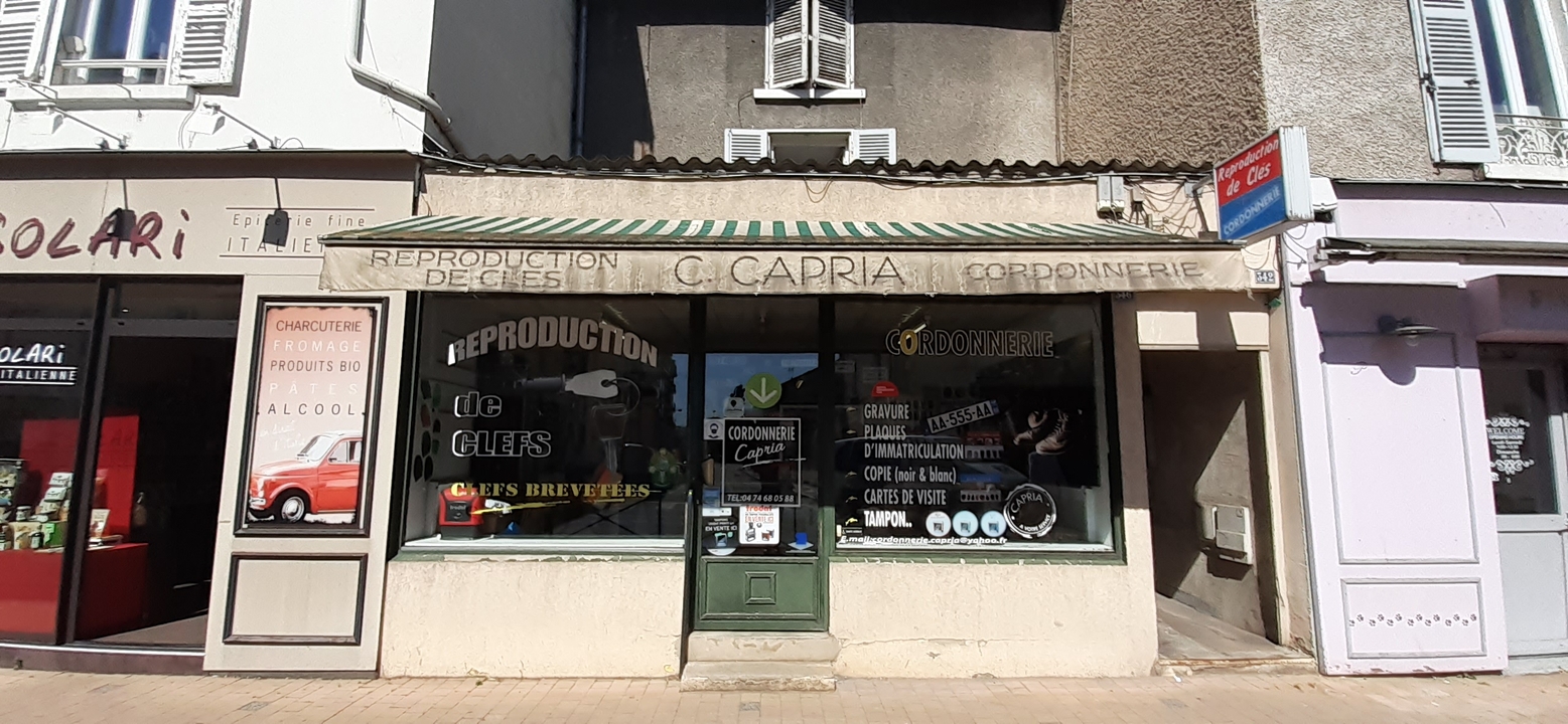 Capria Multiservices Cordonnerie, 346 Rue d'Anse, 69400 Villefranche-sur-Saône