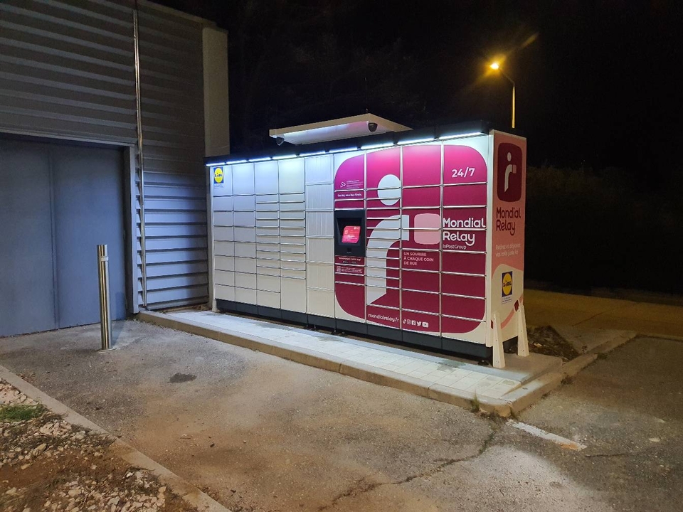Locker 24/7 Lidl Garons, 3 Les Dardalounes, 30128 Garons