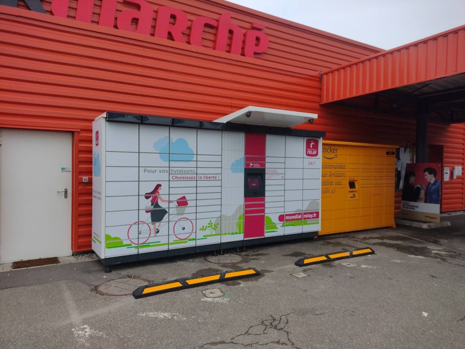 Locker Intermarche Dannemarie, 42 Rue de Belfort, 68210 Dannemarie