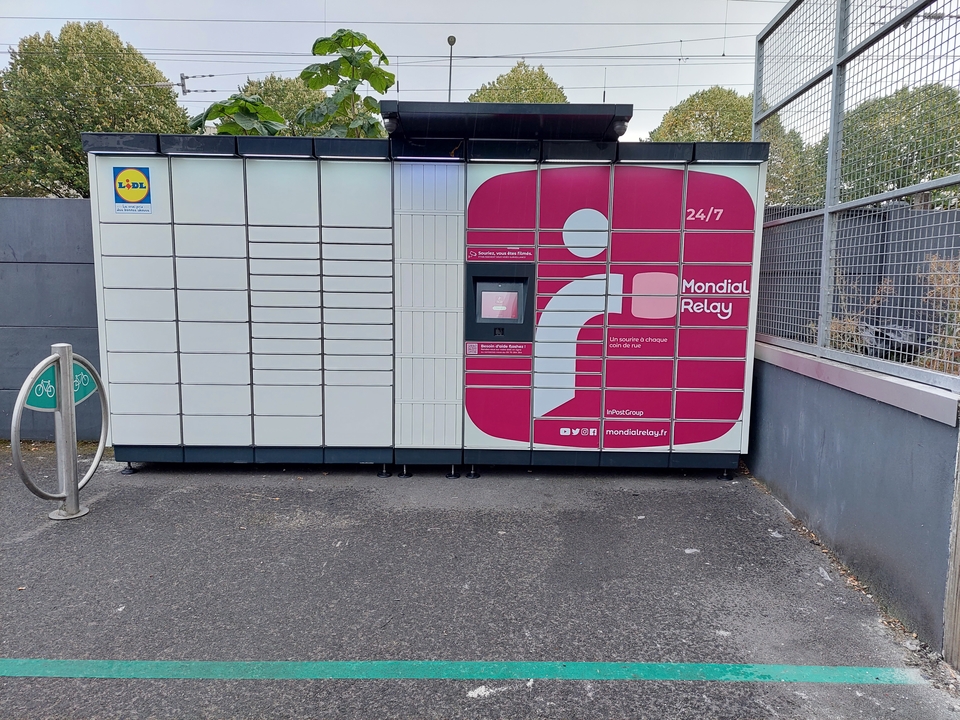Locker 24/7 Lidl Chantenay Nantes, 19 19 Rue Chevreul, 44100 Nantes