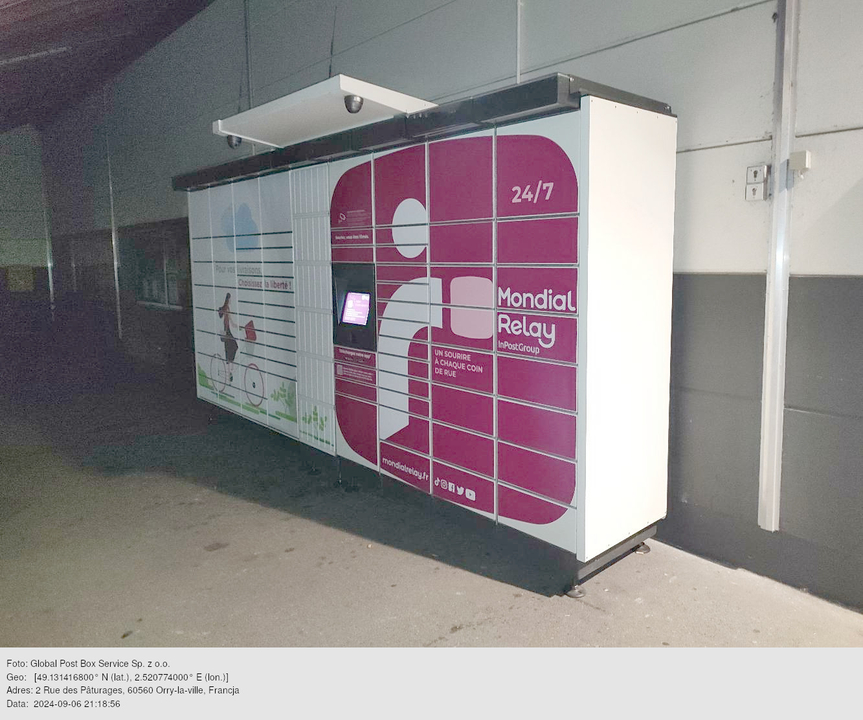 Locker 24/7 Intermarché 60560 Orry-La-Ville, 2 Rue des Pâturages, 60560 Orry-la-ville