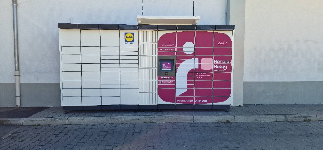 Locker 24/7 Lidl Vauvert, 513 513 Avenue Maurice Privat, 30600 Vauvert