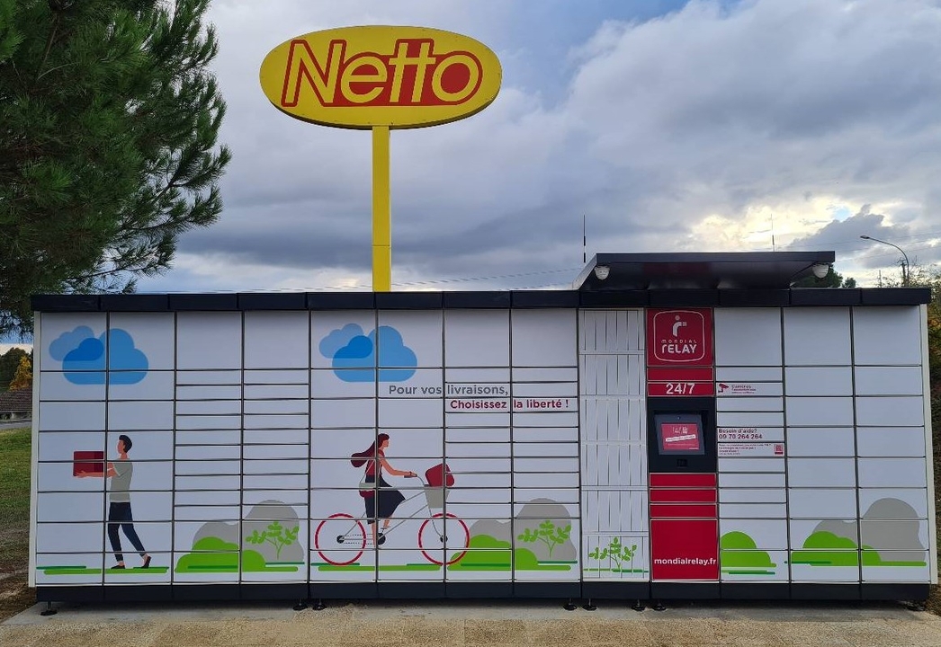 Locker 24/7 Netto la Reole, Avenue François Mitterrand, 33190 La Réole