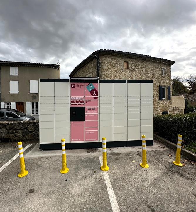 Locker Mairie 24/7, 3 3 Place de l'Aire, 30190 Moussac