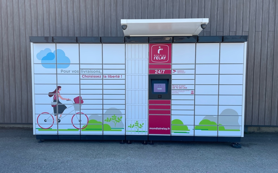 Locker 24/7 U Express Saint Di, 416 416 Rue de la Libération, 01140 Saint-Didier-sur-Chalaronne