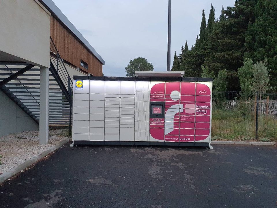 Locker 24/7 Lidl Nimes St Gilles, 1545 1545 Route de Saint-Gilles, 30000 Nîmes