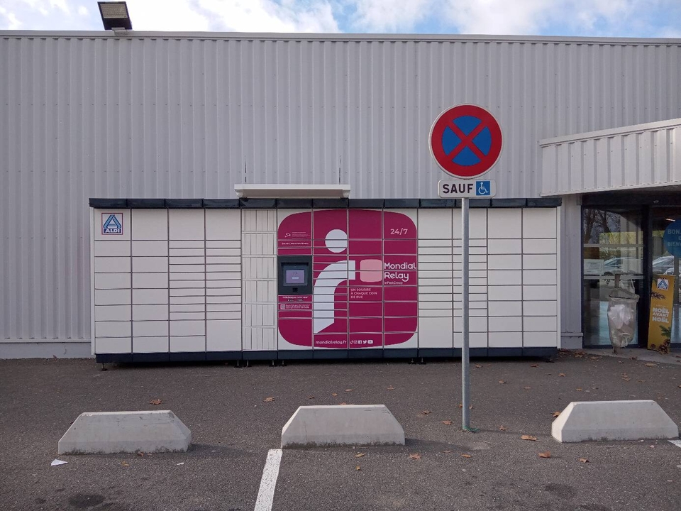 Locker 24/7 Aldi 34440 Colombiers, 6 Rue de l'Artisanat, 34440 Colombiers