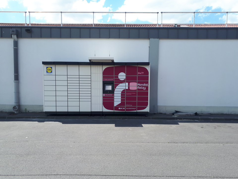 Locker 24/7 Lidl Hem, 346 346 Rue Jules Guesde, 59510 Hem