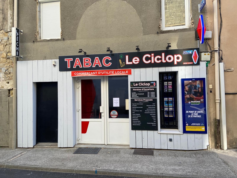 Tabac le Ciclop, 26 Grand Rue, 30350 Lédignan