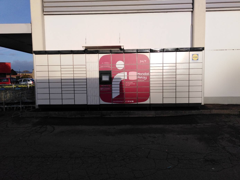 Locker 24/7 Lidl Longeville le, 5 5 Rue du Général de Gaulle, 57740 Longeville-lès-Saint-Avold