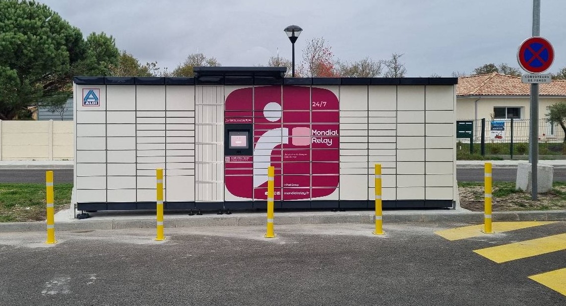 Locker 24/7 Aldi Hourtin, 58 Rue d'Aquitaine, 33990 Hourtin