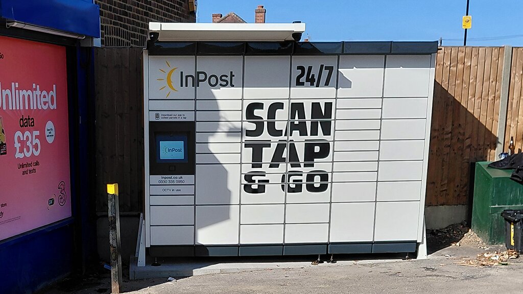 Foto del casillero de InPost: InPost UK00275560