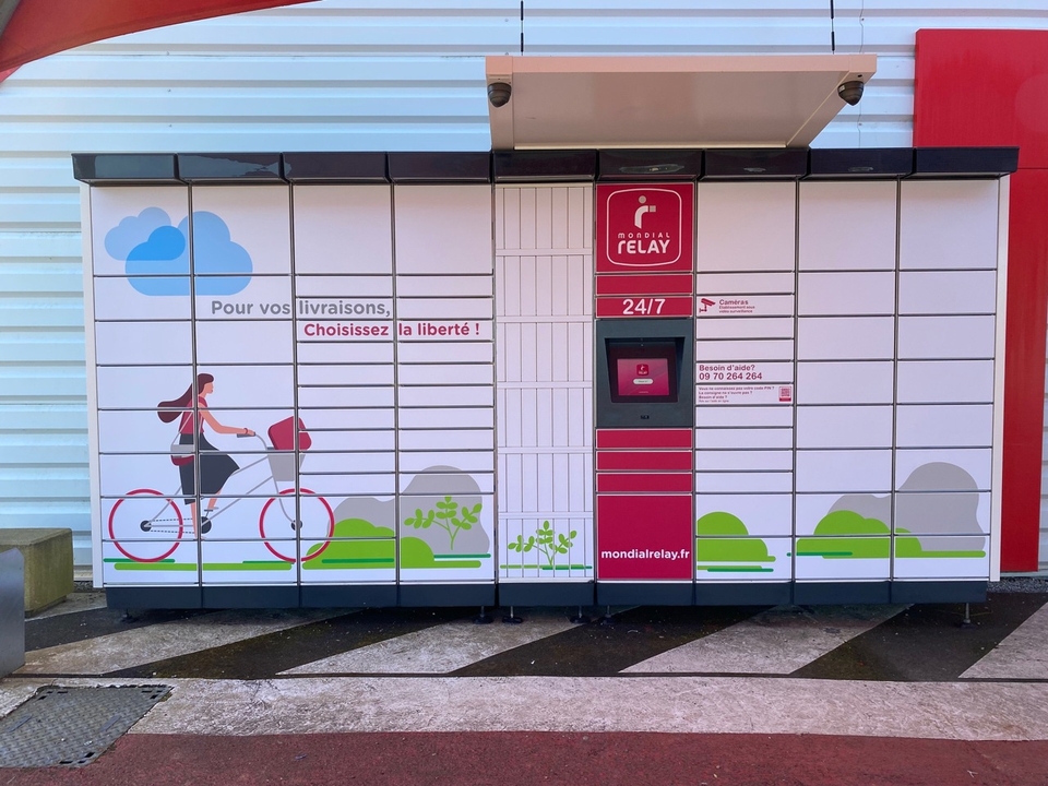 Locker 24/7 Super U Heric, 51 51 Rue de l'Océan, 44810 Héric