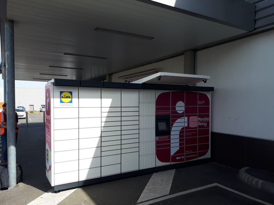 Locker 24/7 Lidl Orchies, 4 Zone d'aménagement concerté de l'europe, 59310 Orchies