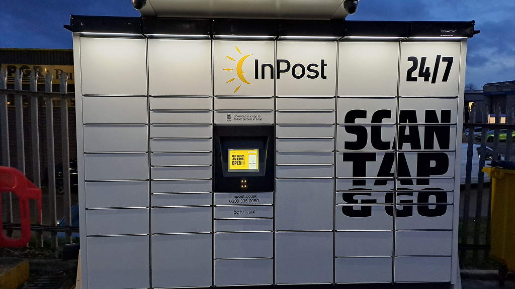 Photo du casier par InPost: InPost UK00328879
