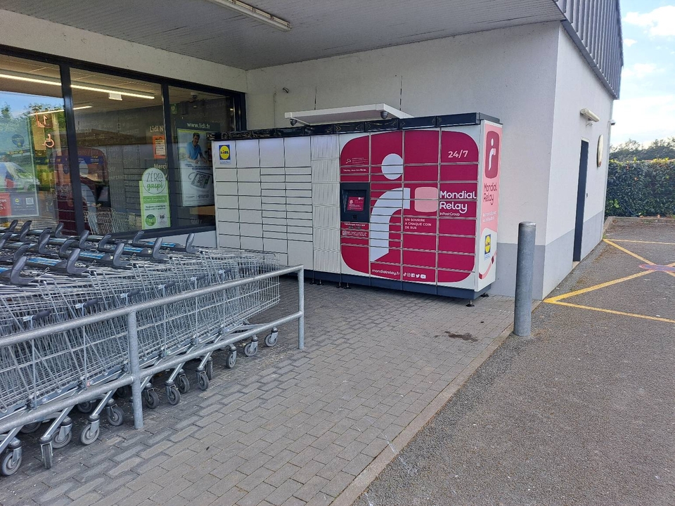 Locker 24/7 Lidl Aiffres, 50 85 Rue du Fief de l'Âne, 79230 Aiffres