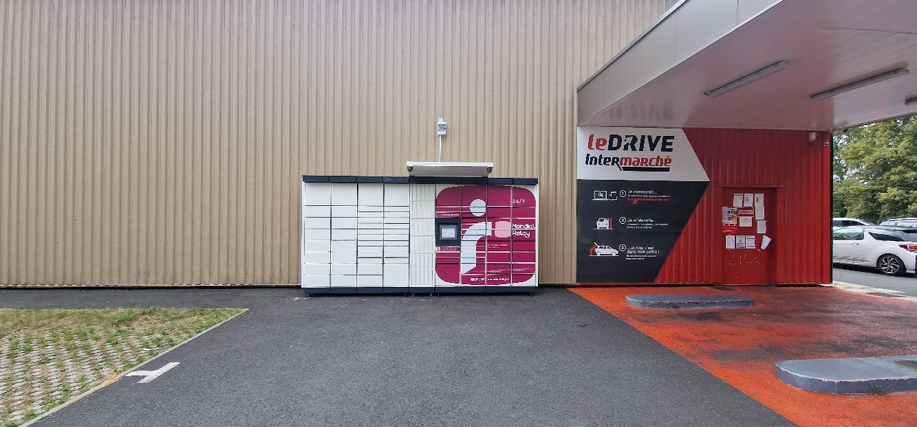 Locker 24/7 Intermarche Saucat, Avenue Charles de Gaulle, 33650 Saucats