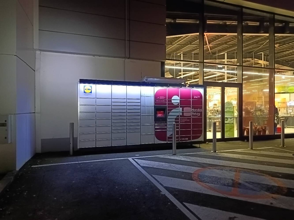Locker 24/7 Lidl Rte de Vannes St Herbain, 347 347 Route de Vannes, 44800 Saint-Herblain