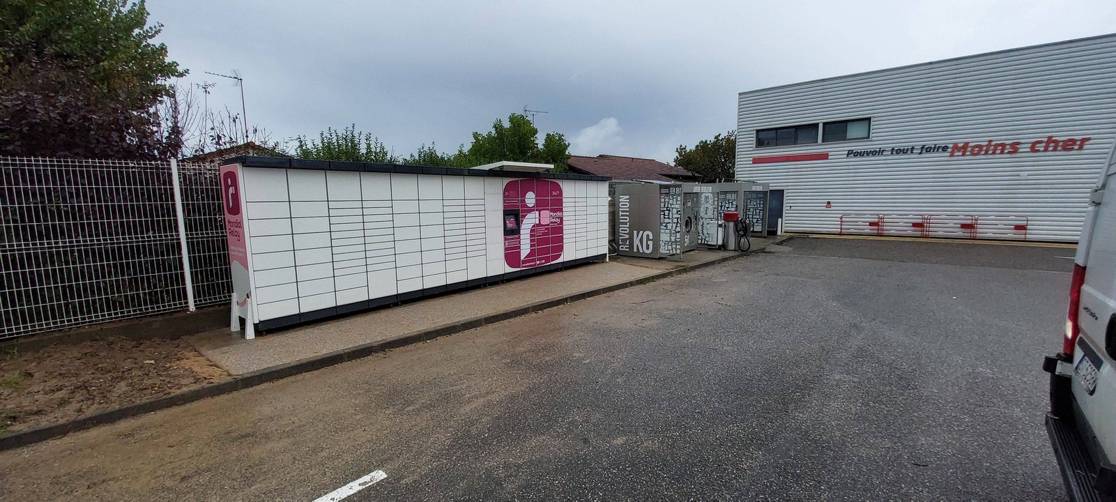 Locker 24/7 Bricomarche Aiguillon, 15 Rue Anatole-France, 47190 Aiguillon