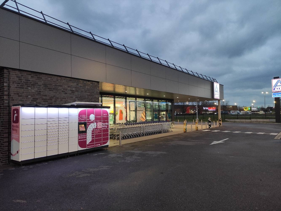 Locker 24/7 Aldi Benfeld, 17 3 Rue de Suède, 67230 Benfeld