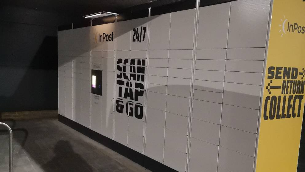 InPost's photo of the locker: InPost UK00174757