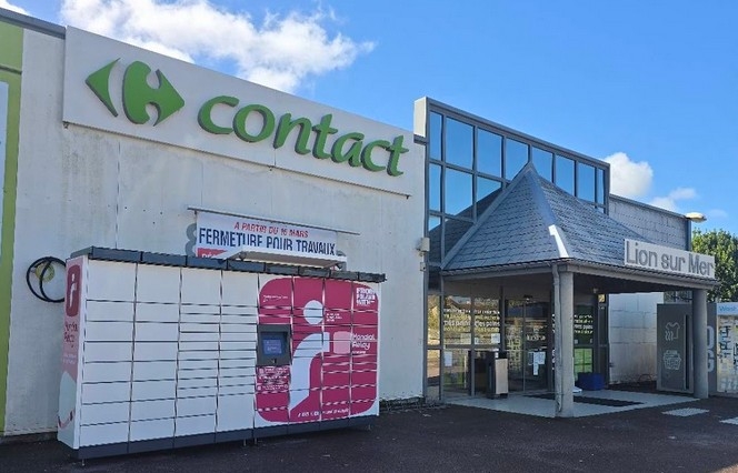 Locker 24/7 Carrefour Contact, Boulevard Paul Doumer, 14780 Lion-sur-Mer