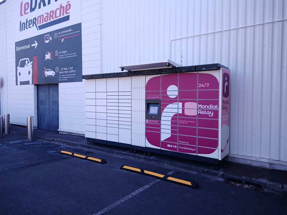 Locker 24/7 Intermarche Saint, Rue Antoine Parmentier, 02100 Saint-Quentin