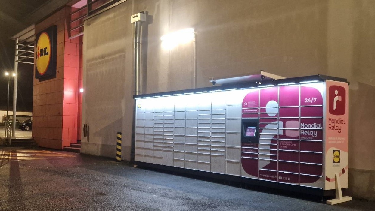 Locker Lidl rue d'Enfer 77130, 1 1 Rue d'Enfer, 77130 Montereau-Fault-Yonne