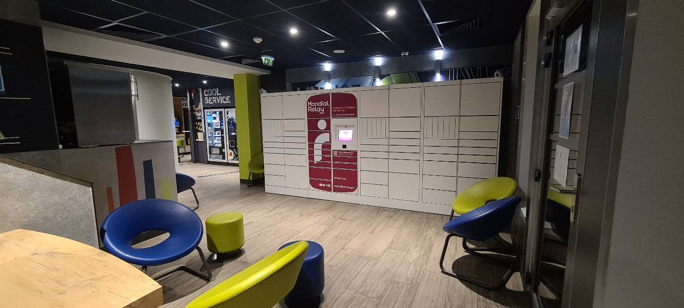 Locker 24/7 Ibis Budget Clichy, 18 18 20 Rue Palloy, 92110 Clichy