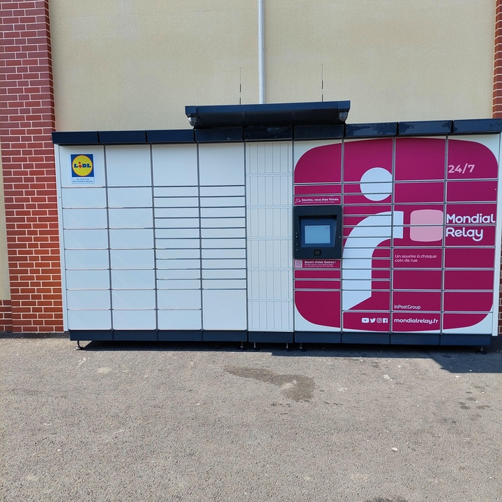 Locker 24/7 Lidlgournay, Boulevard de Verdun, 76220 Gournay-en-Bray