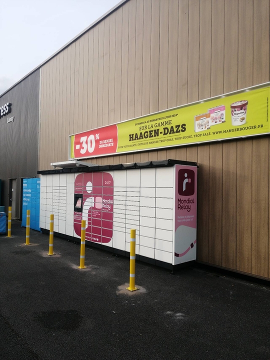 Locker 24/7 U Express 59553 Cuincy, 759 759 Rue Jean Jaurès, 59553 Cuincy