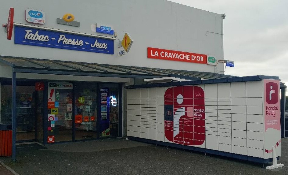 Locker 24/7 Tabac Presse Mocrat Cholet, 33 33 Avenue de Mocrat, 49300 Cholet