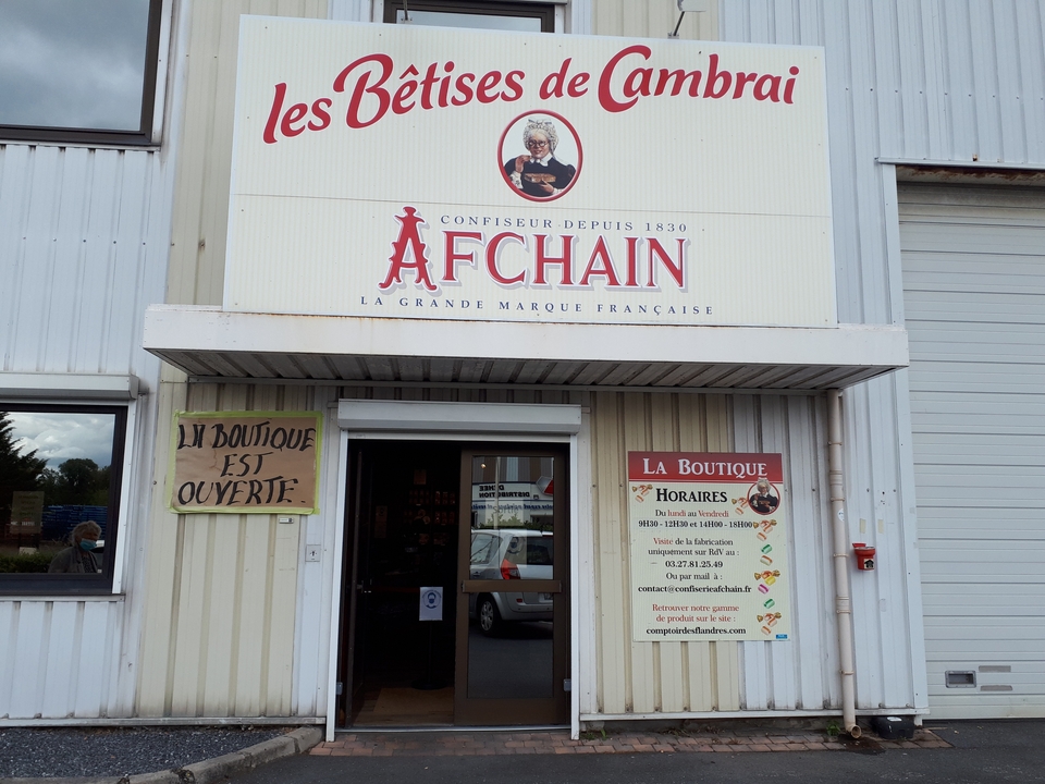 Confiserie Afchain, Rue du Champ de Tir, 59400 Cambrai
