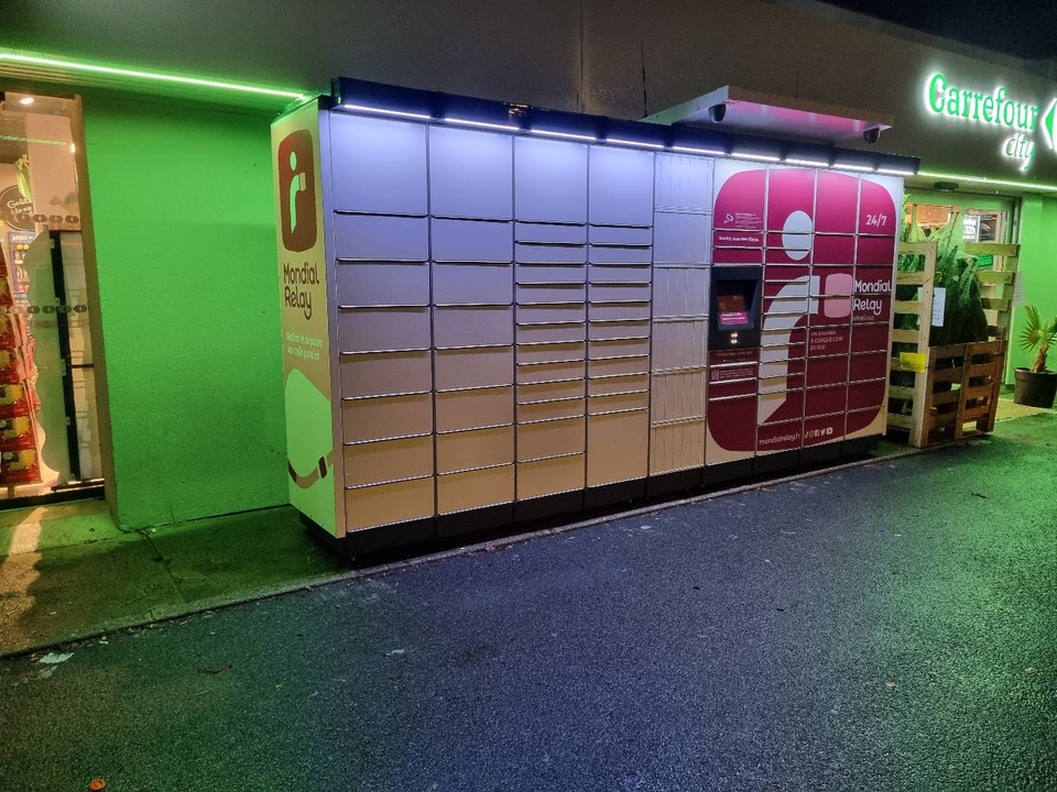Locker 24/7 Carrefour City 14000 Caen, 56 56 Rue Saint-Ouen, 14000 Caen