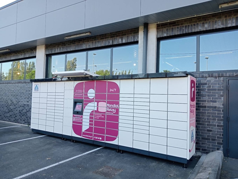 Locker 24/7 Aldi 62440 Harnes, 1 D919, 62710 Courrières