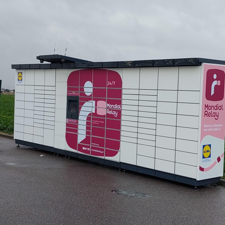 Locker 24/7 Lidl Menneval, Chemin du Pré Hardy, 27300 Menneval