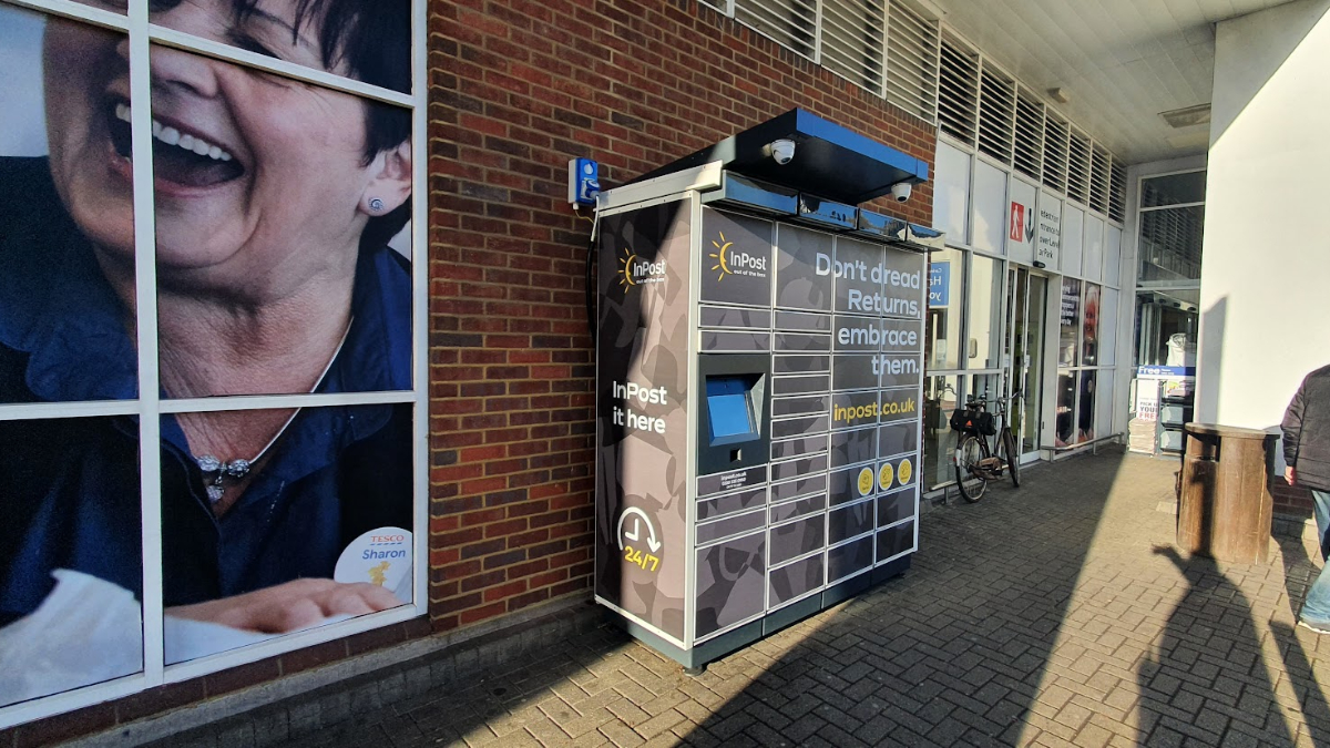 InPost's photo of the locker: InPost UK00012793