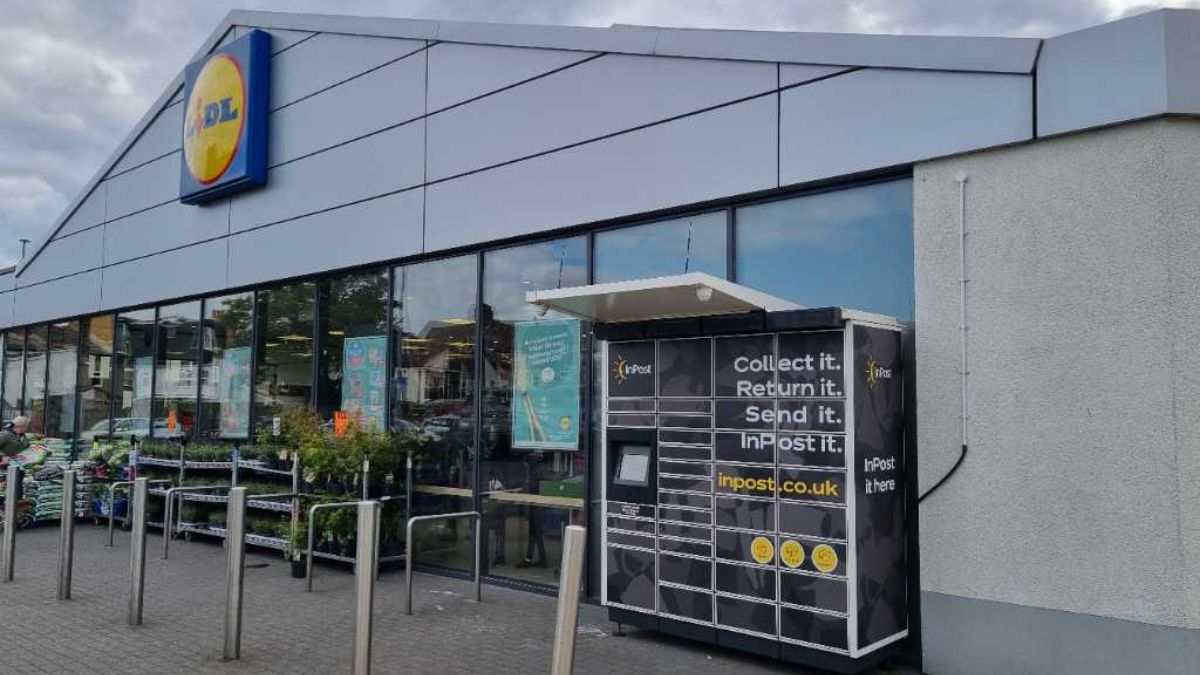 Zdjęcie paczkomatu od InPost: InPost UKLON41088