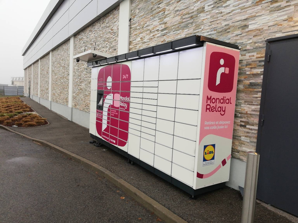 Locker 24/7 Lidl Davezieux, 1192 Route de Lyon, 07430 Davézieux