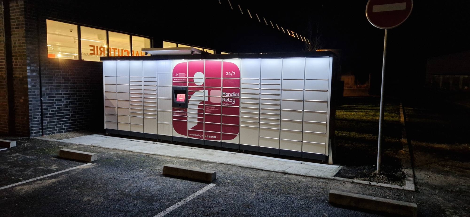 Locker 24/7 Aldi Sezanne, 5 7 D373, 51120 Sézanne