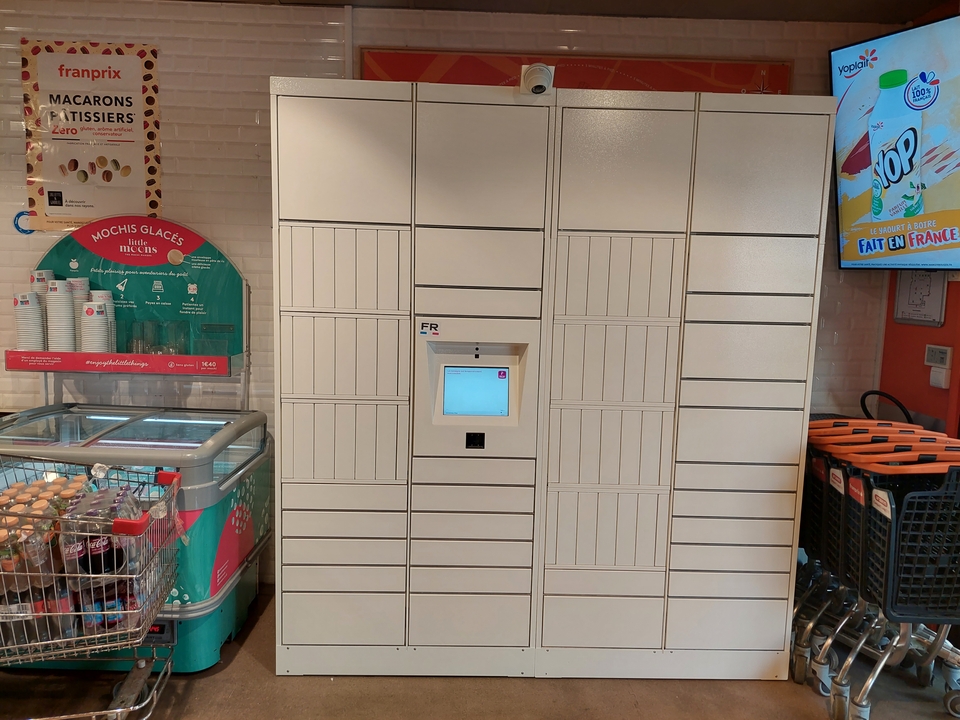 Locker Franprix rue Franklin 93100 Montreuil, 40 40 Rue Franklin, 93100 Montreuil