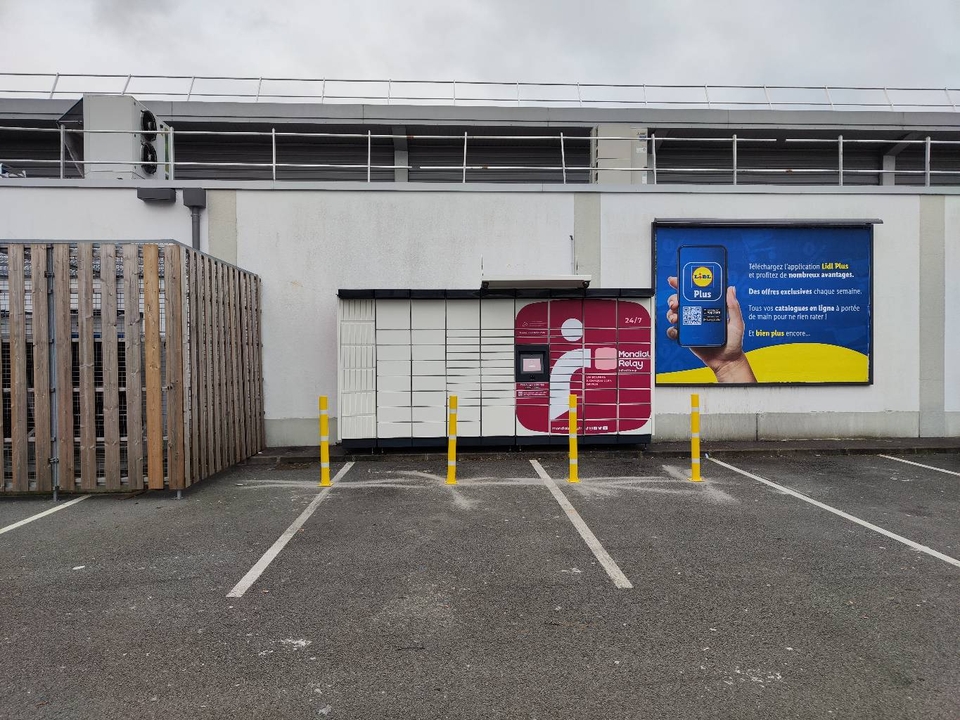 Locker 24/7 Lidl Wattrelos Mendès-France Wattrelos, 53 53 Boulevard Pierre Mendès France, 59150 Wattrelos